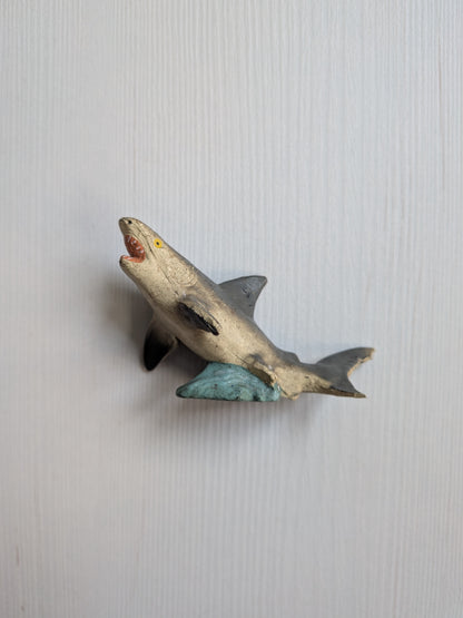 Vintage Safari Ltd Great White Shark - 1993 Rare Early Figure
