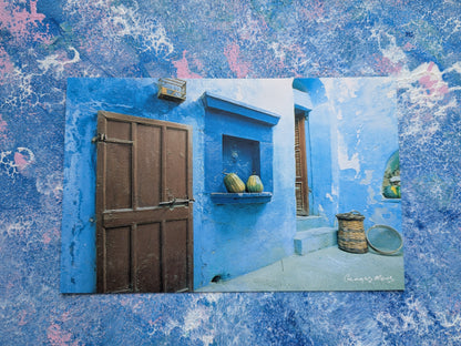 Blue City by George Meis Postcard - Authentic Pictures 368