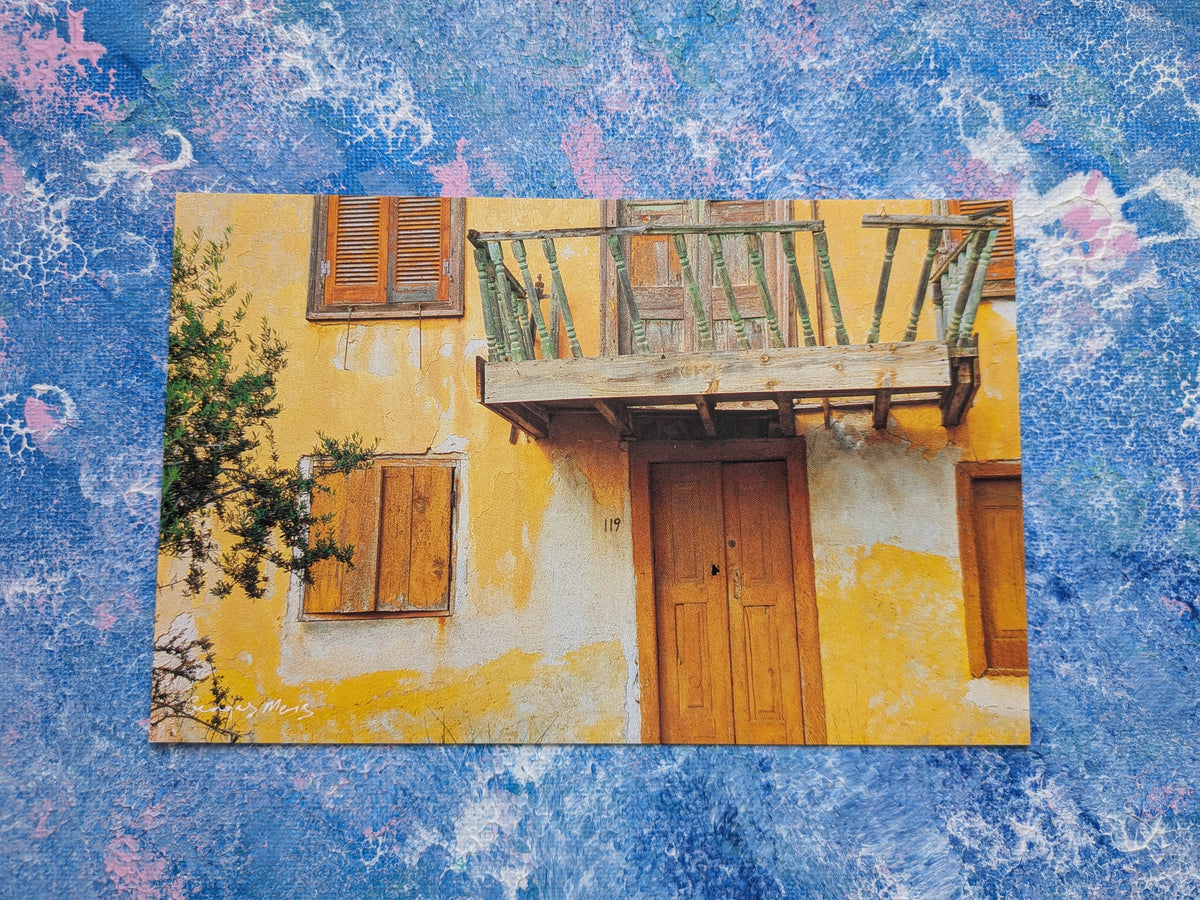 Greece Yunanistan Sanatsal Tarihi Fotoğrafı by George Meis Postcard - Authentic Pictures 390