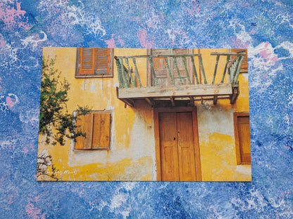 Greece Yunanistan Sanatsal Tarihi Fotoğrafı by George Meis Postcard - Authentic Pictures 390