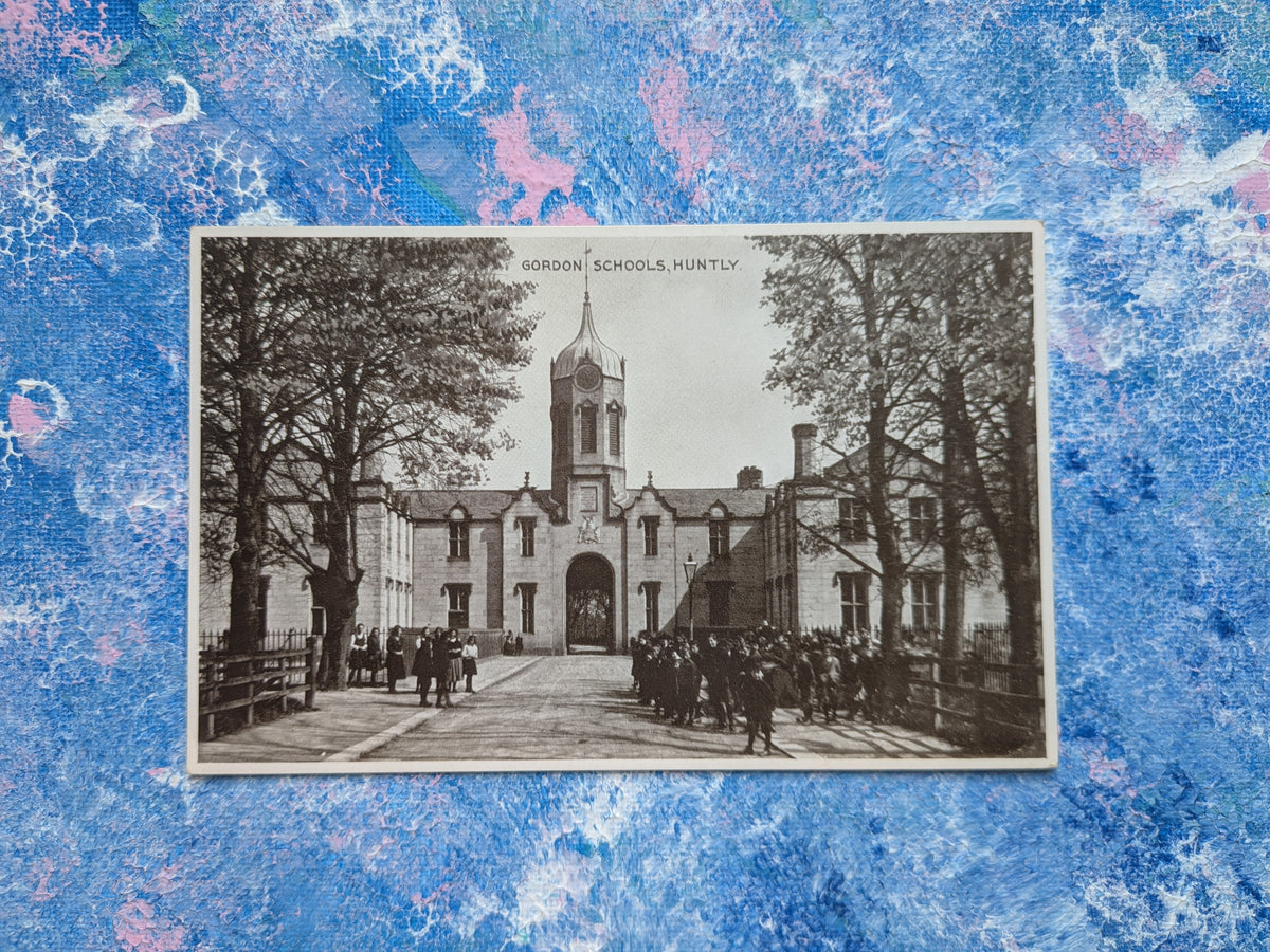 Vintage Gordon Schools, Huntley Postcard - ETW Dennis & Sons