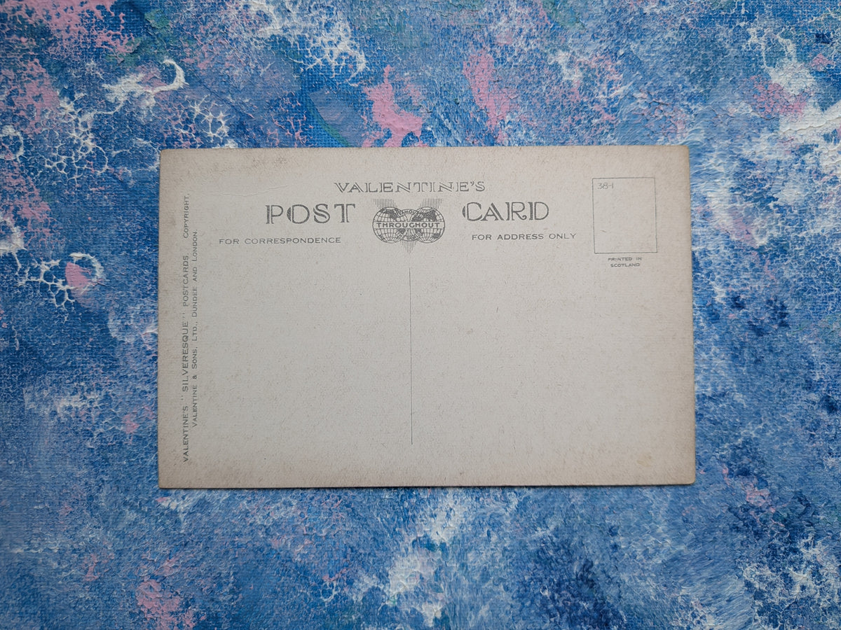 Vintage Scottish Postcard - Loch Fyne, Inveraray - Valentine's Silveresque