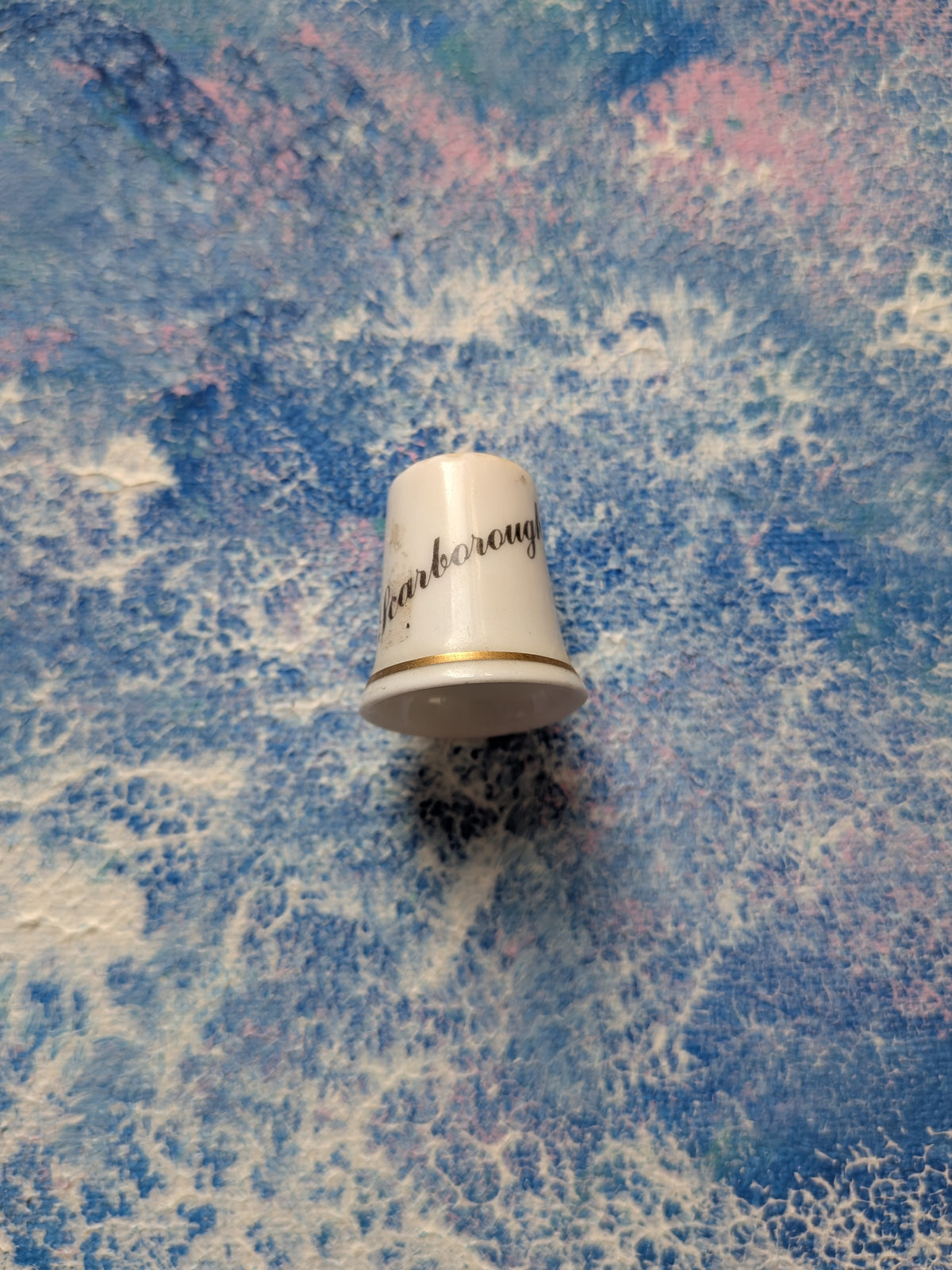 Scarborough Bone China Sewing Thimble
