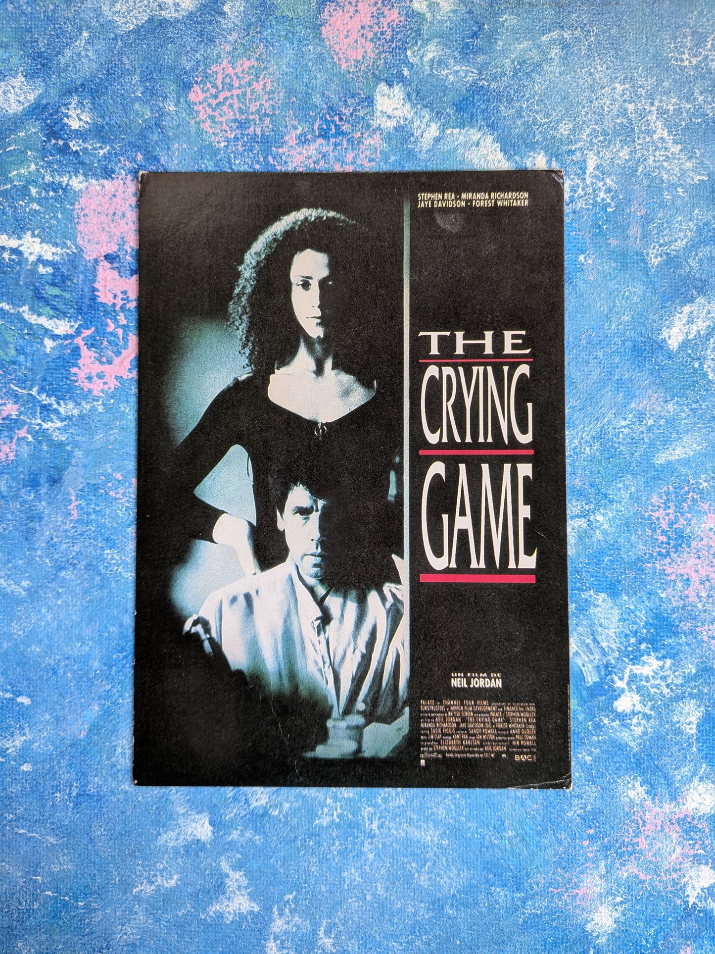 Vintage The Crying Game 1993 Movie Promo Postcard