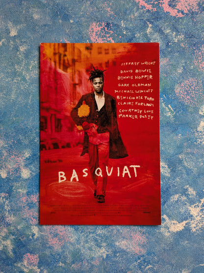Basquiat 1996 Movie Promotional Postcard - Jeffery Wright/David Bowie + More