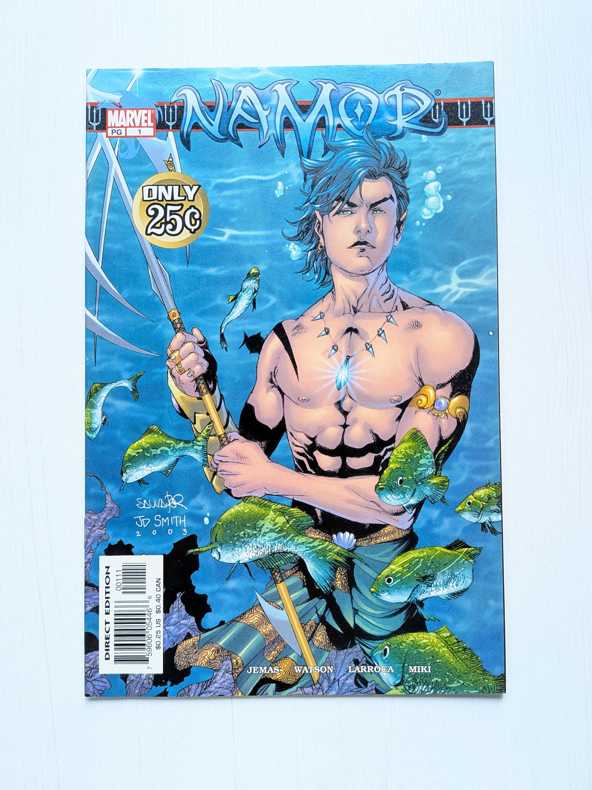 Namor #1 - 2003 - Marvel Comic Book