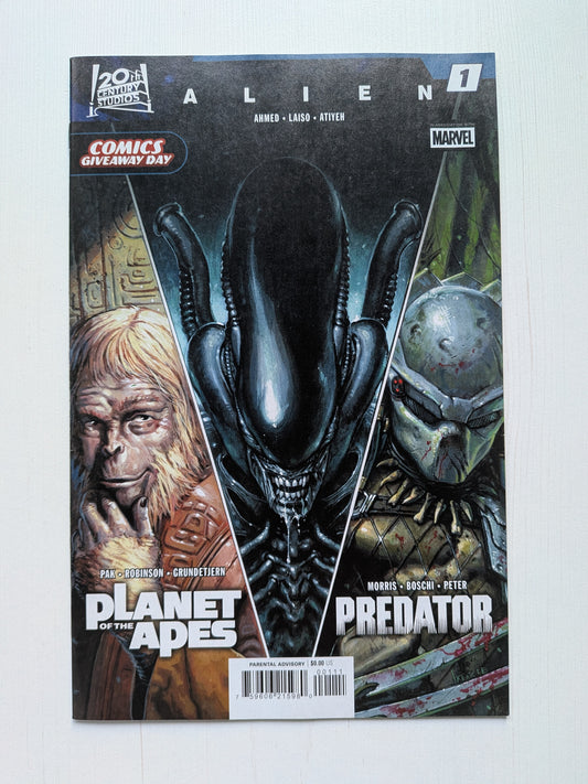 Alien/Planet of The Apes/Predator #1 - Comics Giveaway Day 2026 - Marvel Comic Book