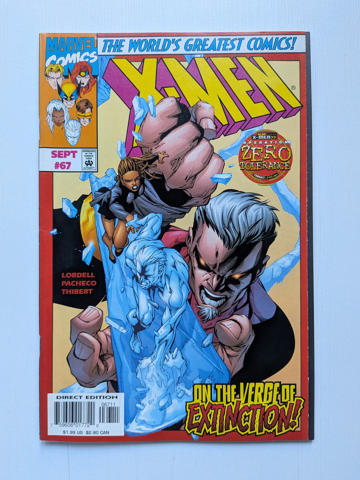 X-Men #67 - 1997 - Marvel Comic Book