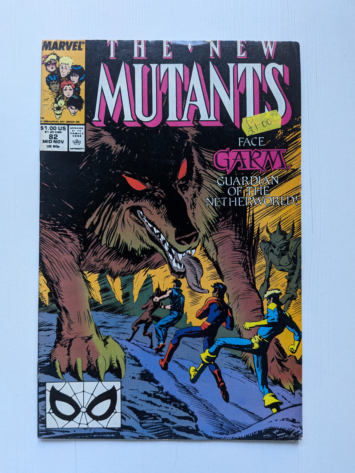 The New Mutants #82 - 1989 - Marvel Comic Book
