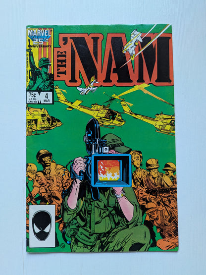 The Nam #4 - 1987 - Marvel Comic Book