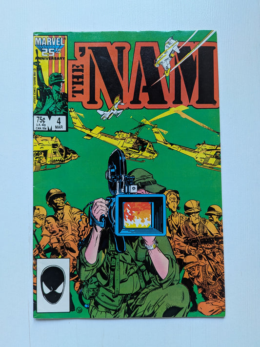 The Nam #4 - 1987 - Marvel Comic Book