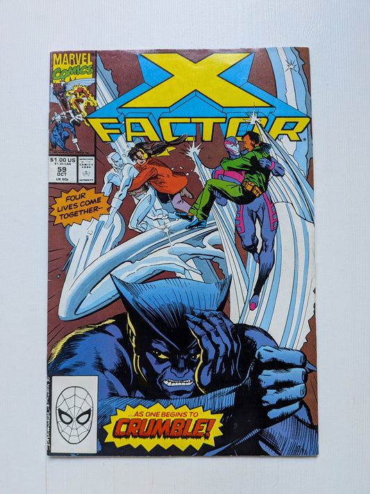 X-Factor #59 - 1990 - Marvel Comic Book