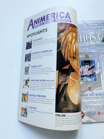 Animerica Vol. 13 No. 1 - Jan 2005 - Appleseed Cover - Anime/Manga Magazine