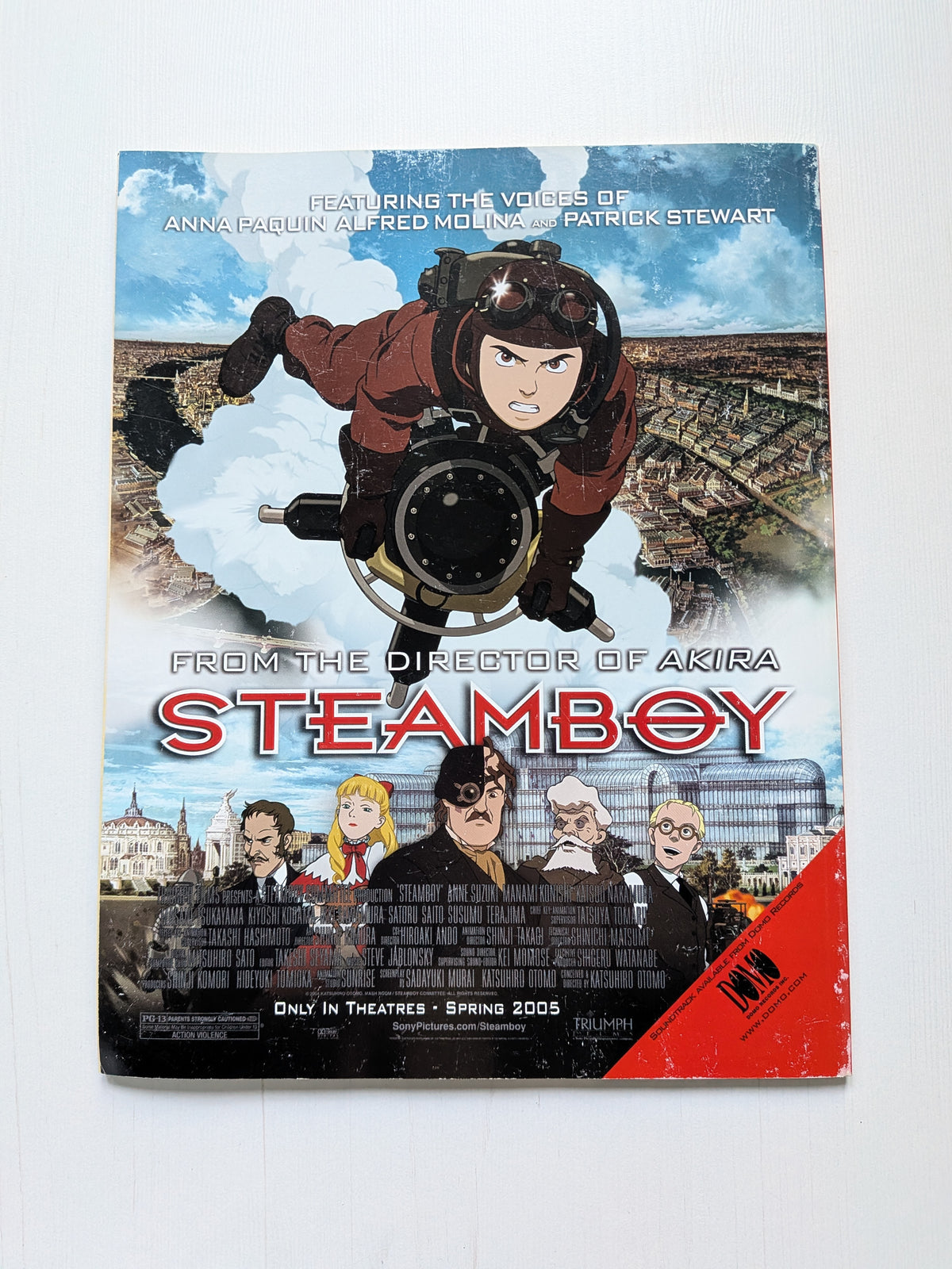 Animerica Vol. 13 No. 3 - March 2005 - Steamboy Cover - Anime/Manga Magazine