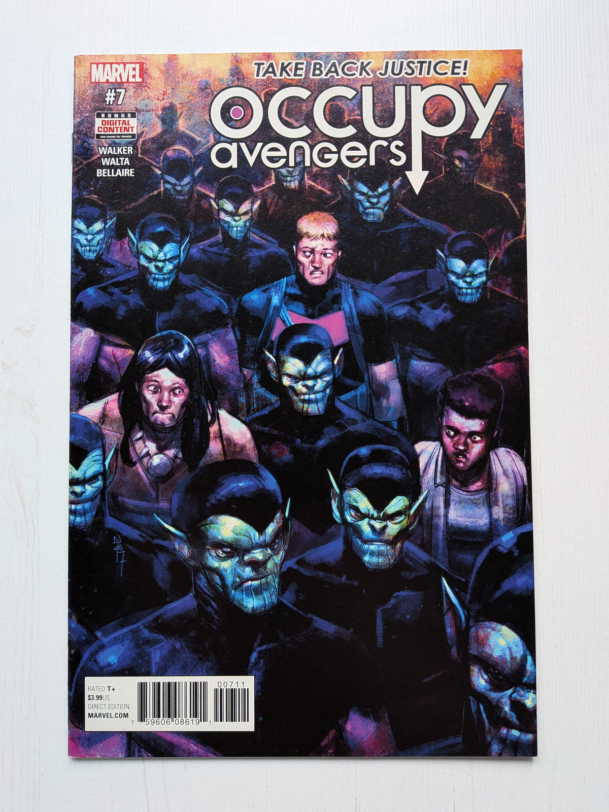 Occupy Avengers #7 - 2017 - Marvel Comic Book