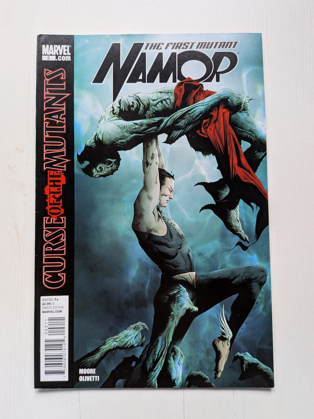 Namor: The First Mutant #2 - 2010 - Marvel Comic Book