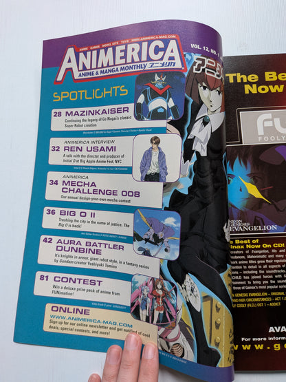 Animerica Vol. 12 No. 1 Jan 2004 - Mecha Madness Special - Anime/Manga Magazine