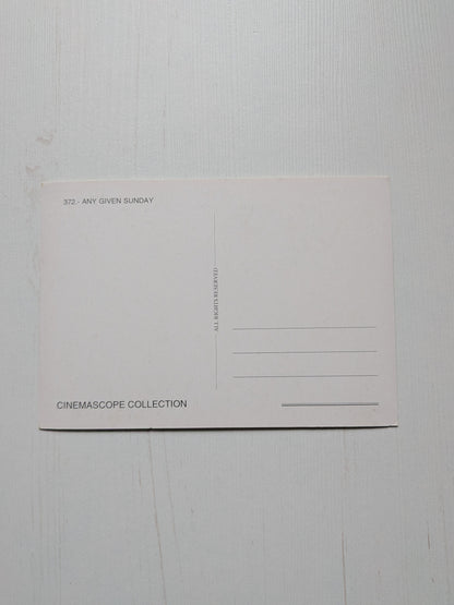 Any Given Sunday 1999 Movie Promo Postcard - Cinemascope Collection