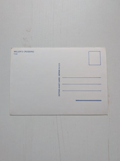 Vintage Miller's Crossing 1990 Promo Postcard - Coen Brothers Movie