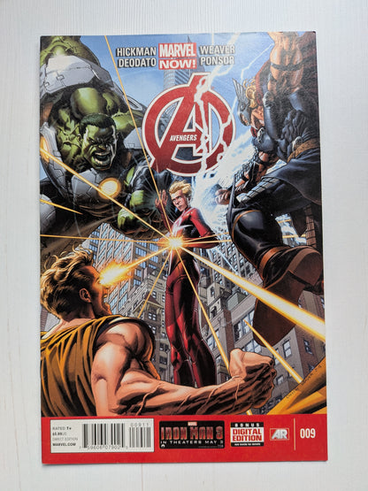 Avengers #9 - 2013 - Marvel Comic Book