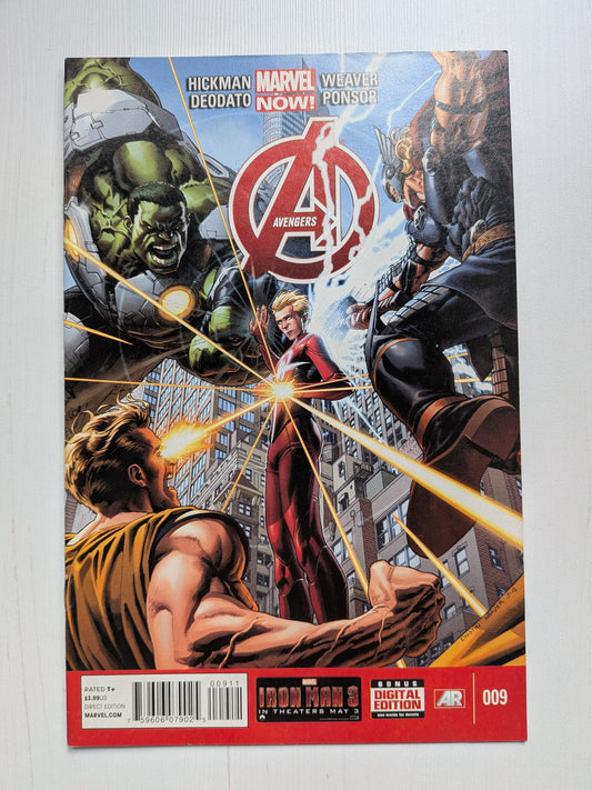 Avengers #9 - 2013 - Marvel Comic Book