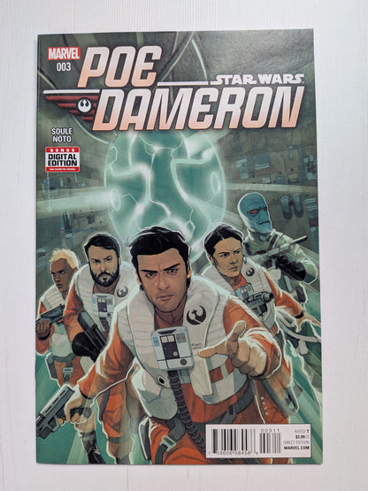 Star Wars Poe Dameron #3 - 2016 - Marvel Comic Book
