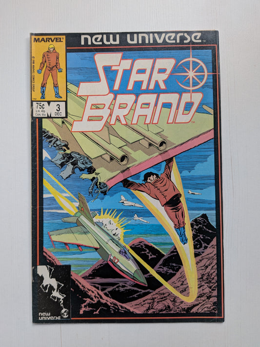Star Brand #3 - 1986 - Marvel Comic Book