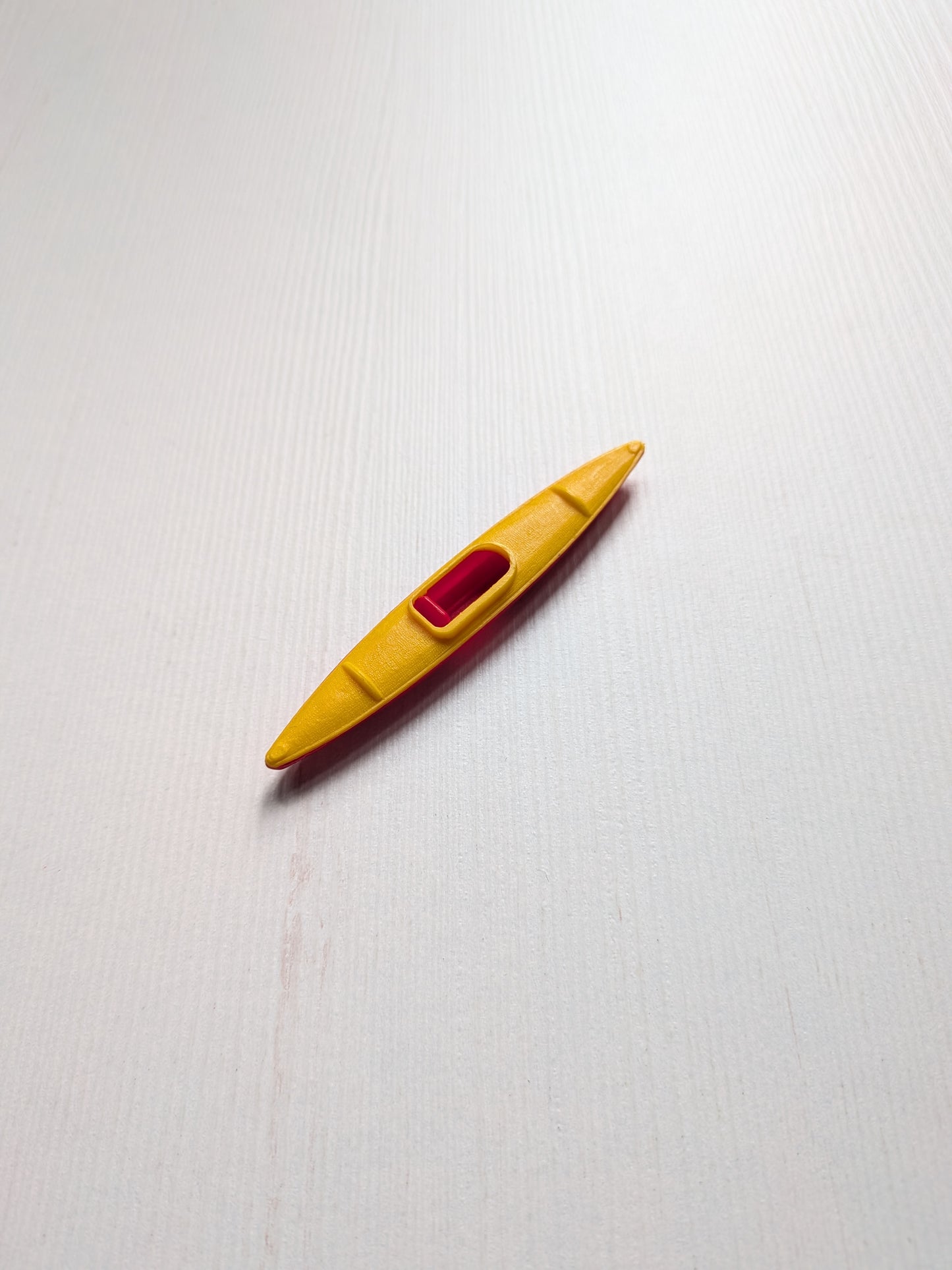 Miniature Toy Canoe Boat