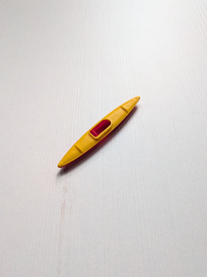 Miniature Toy Canoe Boat