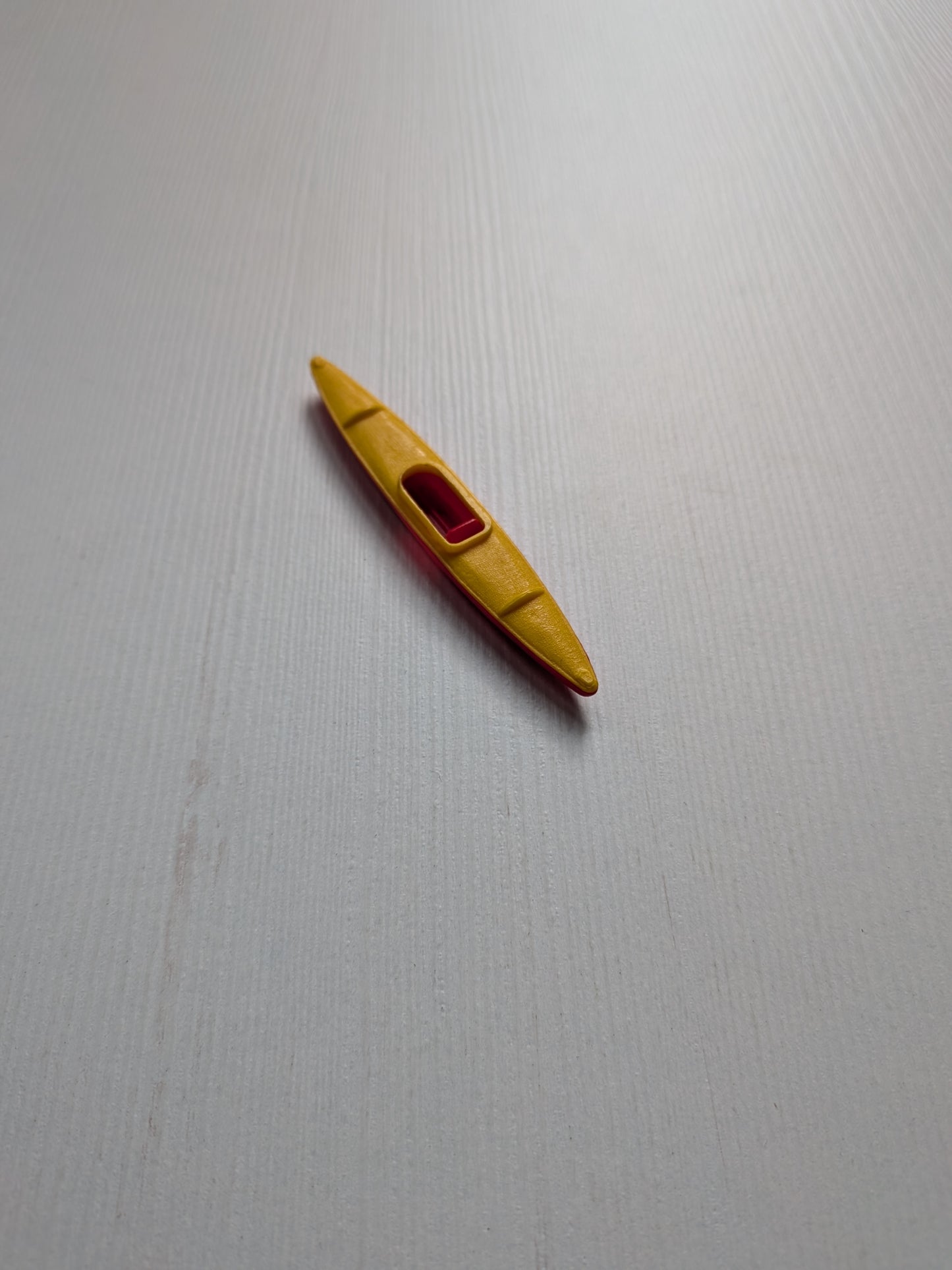 Miniature Toy Canoe Boat