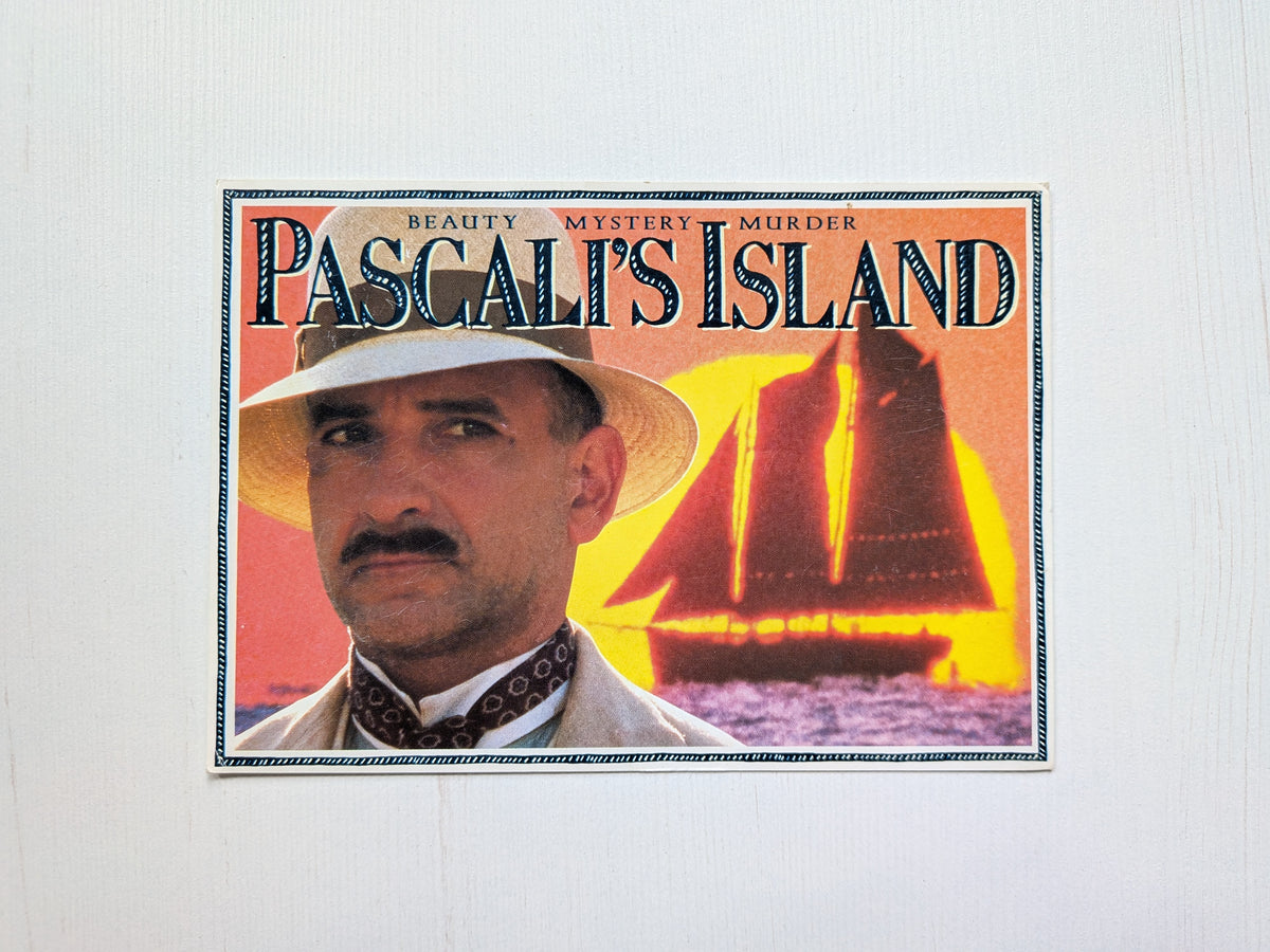 Vintage Pascali's Island 1988 Ben Kingsley Movie Promo Postcard