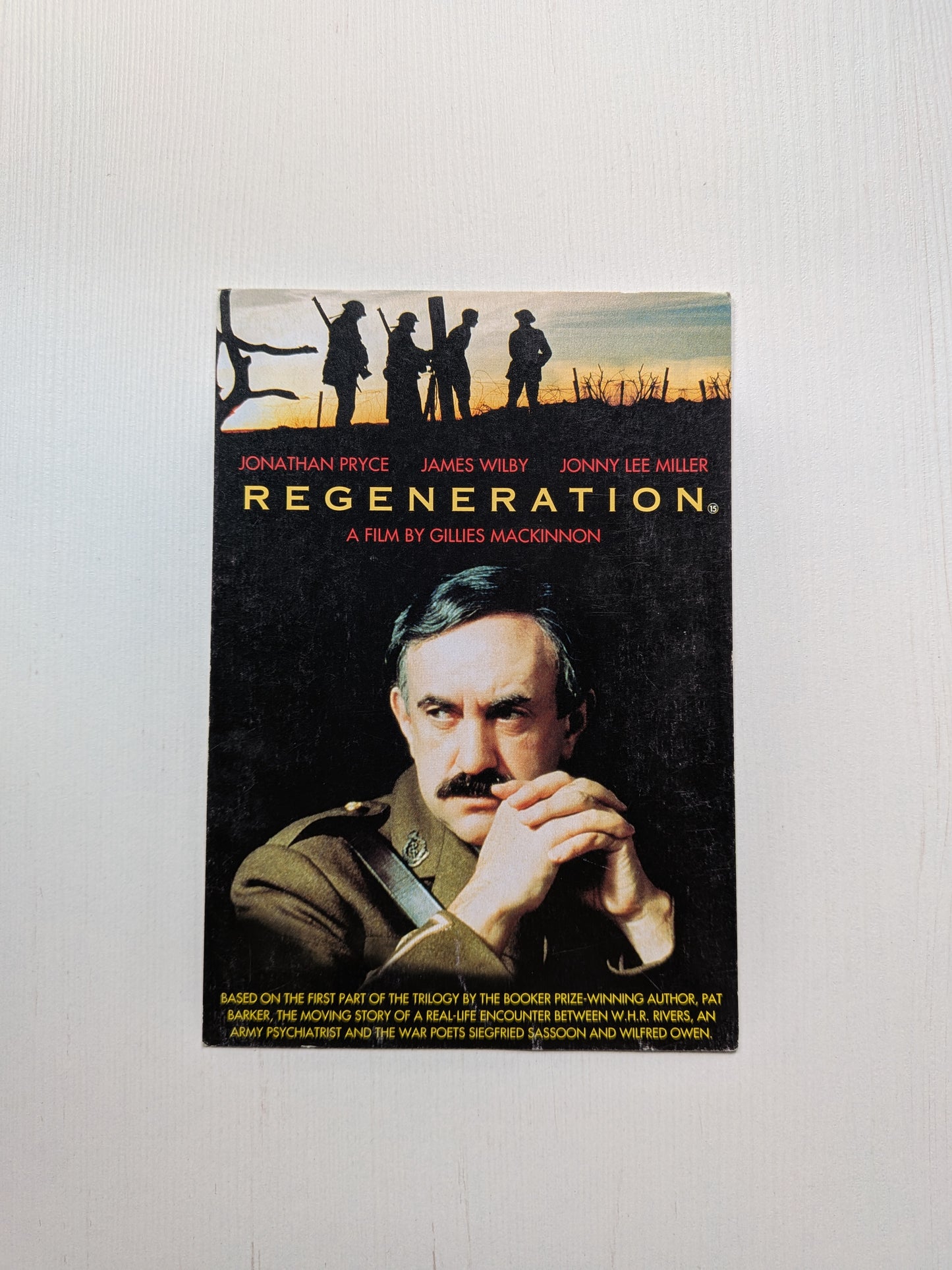 Vintage Regeneration 1997 Jonathan Pryce Movie Promo Postcard