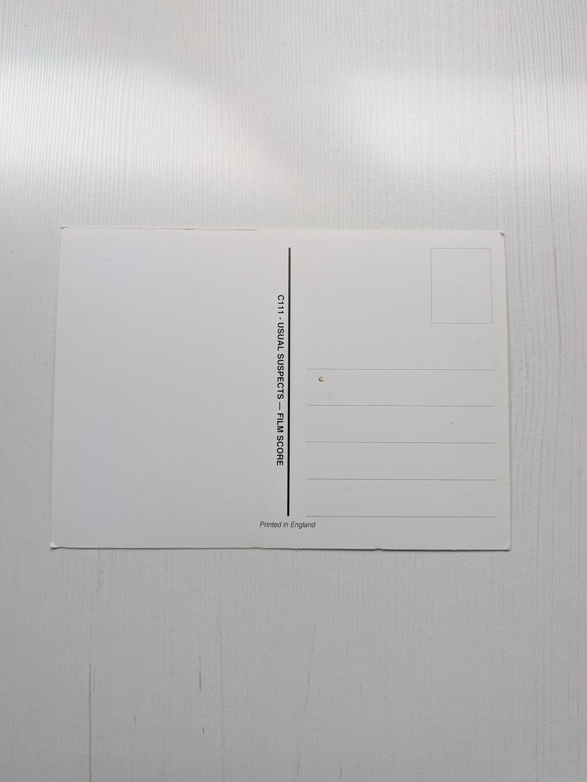The Usual Suspects 1995 Movie Promo Postcard C111
