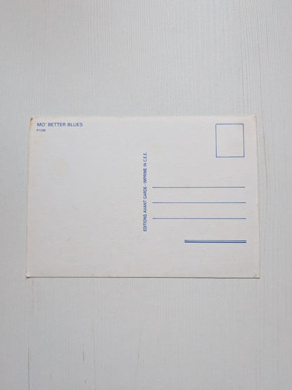 Mo' Better Blues 1990 Spike Lee Movie Postcard