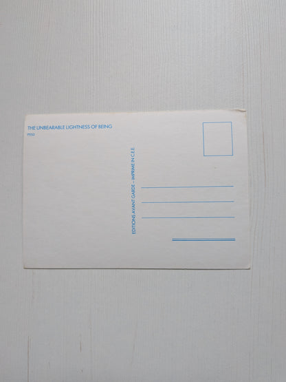 The Unbearable Lightness of Being 1988 Romantic Drama Movie Postcard
