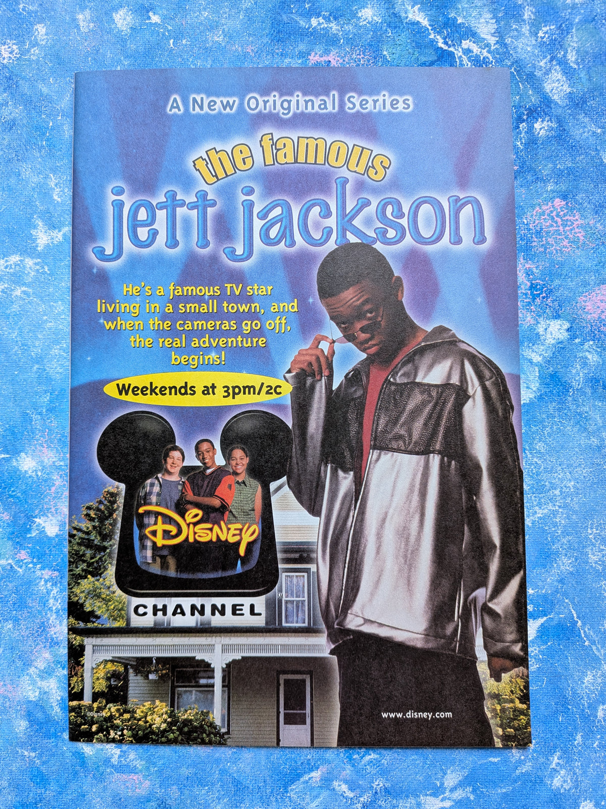 Vintage Disney Channel The Famous Jett Jackson 1998 Advert - See Details