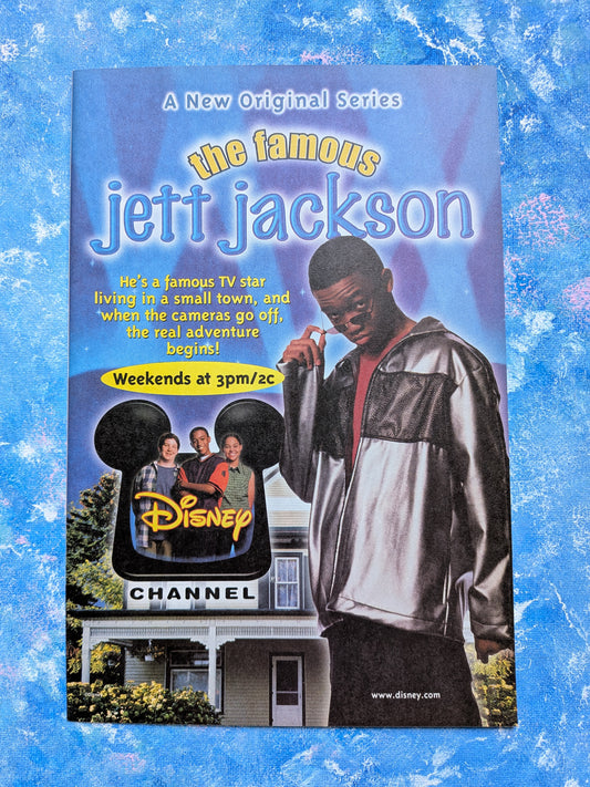 Vintage Disney Channel The Famous Jett Jackson 1998 Advert - See Details