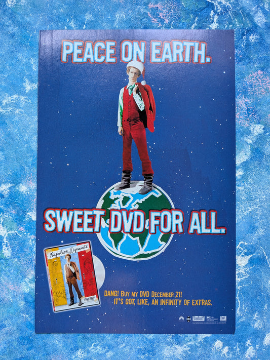 Napoleon Dynamite 2004 Movie DVD Release Christmas Advertisement - See Details