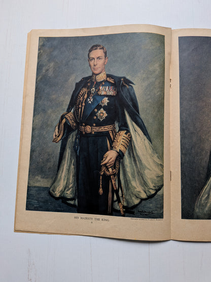 Tit-Bits Coronation Souvenir Magazine - King George VI and Queen Elizabeth, 1937