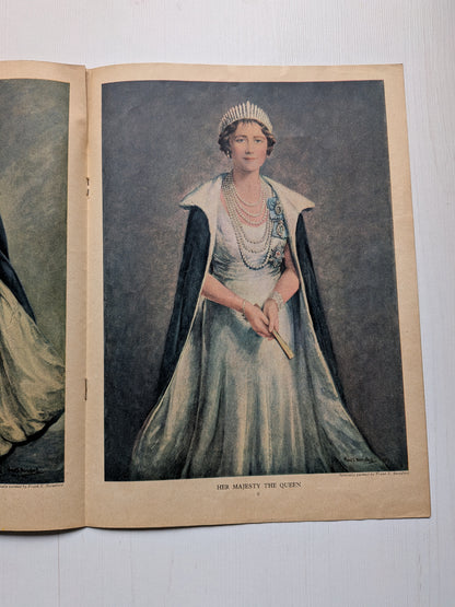 Tit-Bits Coronation Souvenir Magazine - King George VI and Queen Elizabeth, 1937