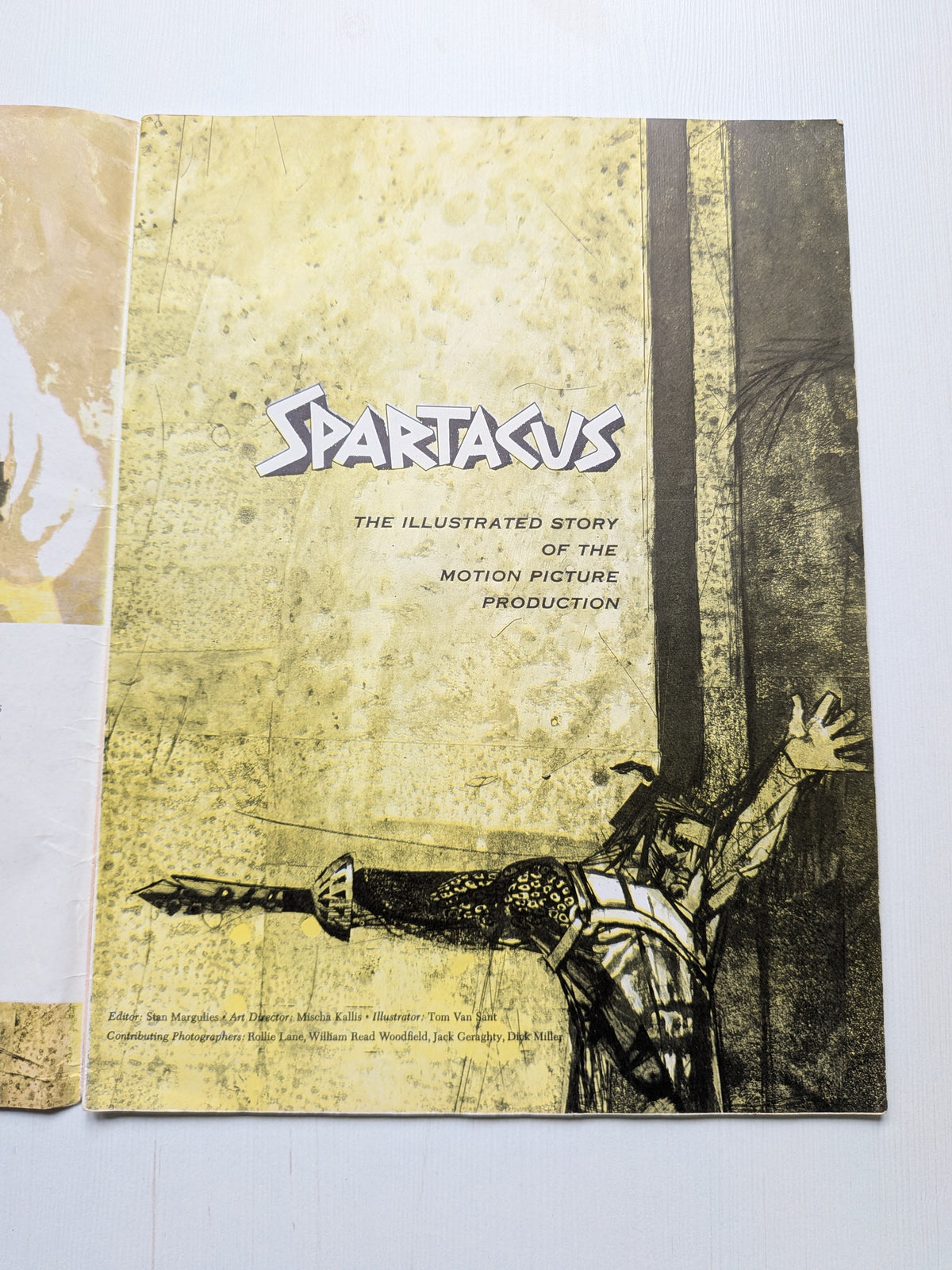 Spartacus: The Illustrated Story of The Motion Picture Brochure/Programme - 1960