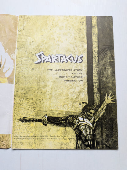 Spartacus: The Illustrated Story of The Motion Picture Brochure/Programme - 1960