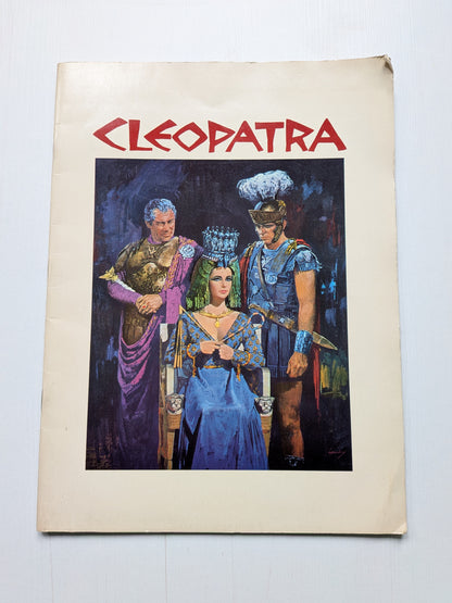 Cleopatra Elizabeth Taylor Movie Film Souvenir Programme - 1963