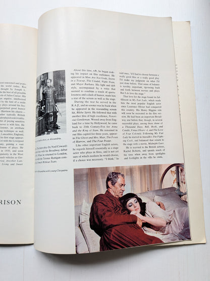 Cleopatra Elizabeth Taylor Movie Film Souvenir Programme - 1963