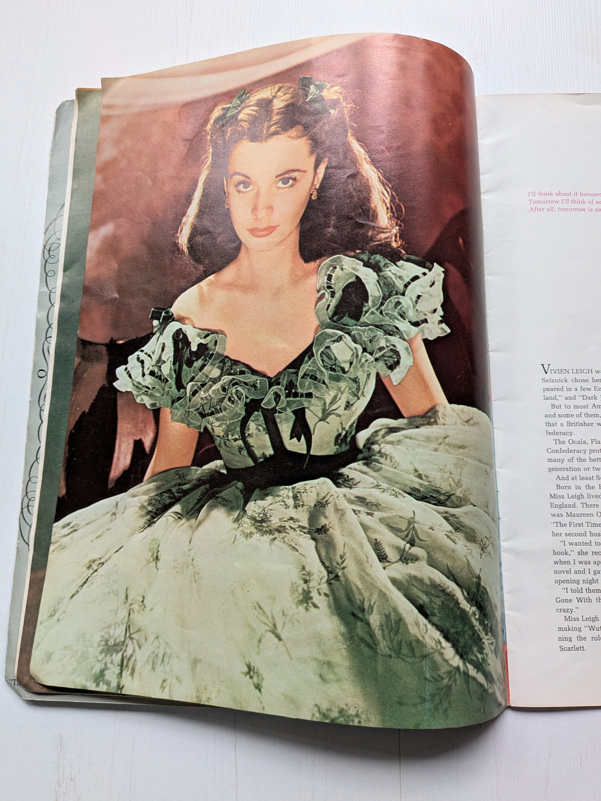 The Story of Gone With The Wind by Bob Thomas Film Programme - 1967