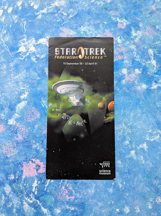 Star Trek Federation Science Flyer 2000/2001 - Manchester Science Museum