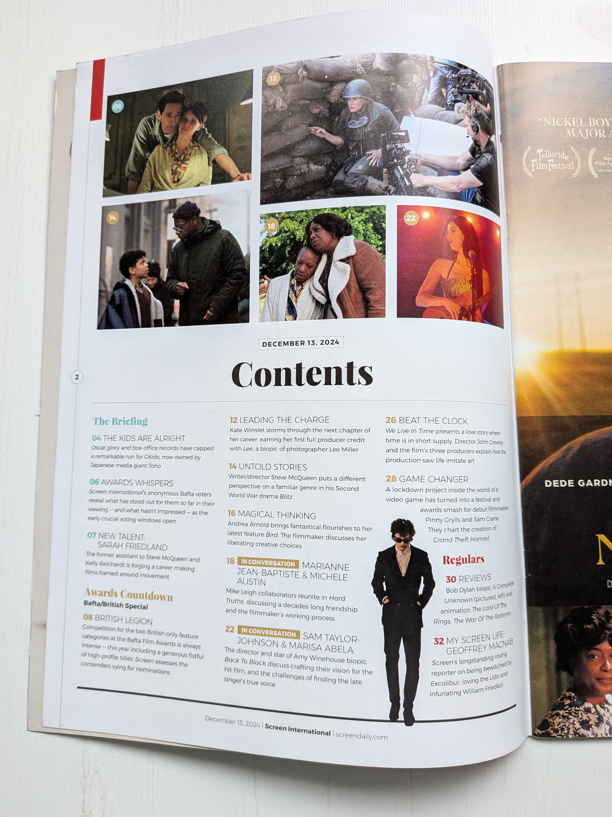 Screen International Issue 1962, Dec 13 2024 - Denzel Washington Gladiator II