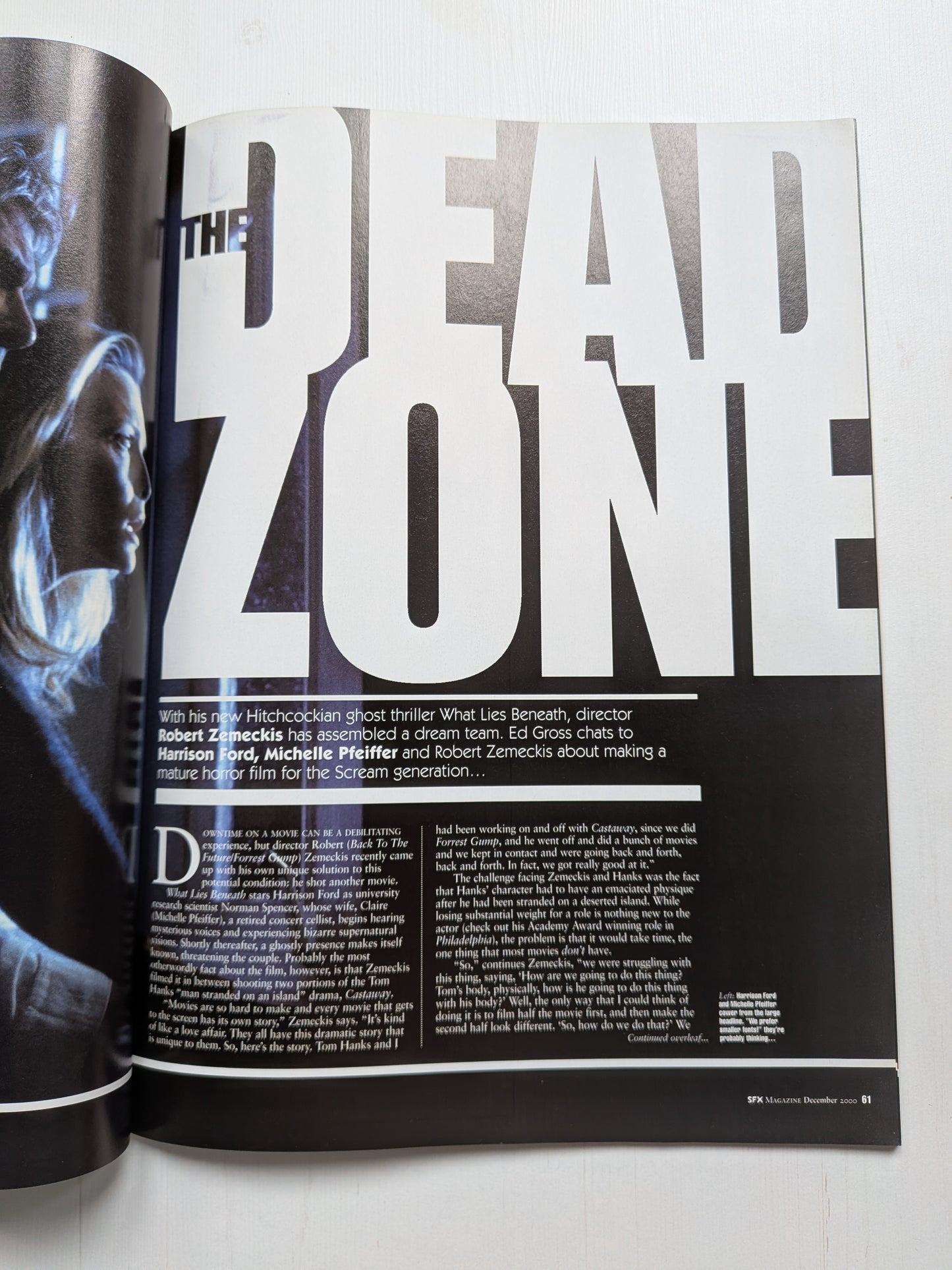 SFX Magazine #71 - December 2000 - Harrison Ford Cover
