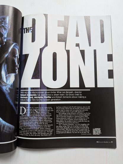 SFX Magazine #71 - December 2000 - Harrison Ford Cover