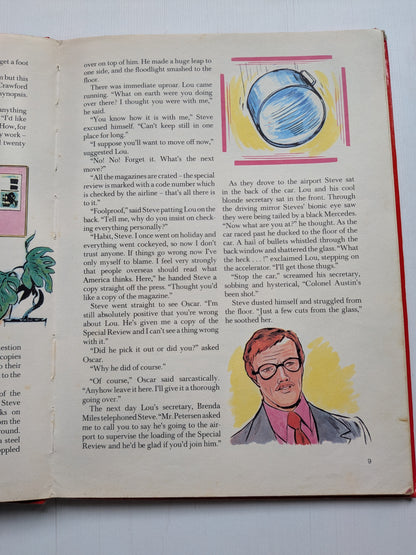 The Six Million Dollar Man Annual - 1977 - Stafford Pemberton Publishing